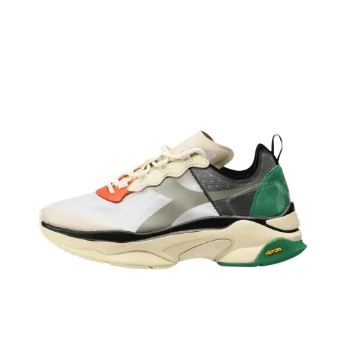 DIADORA Устойчивая к истиранию низкая повседневная обувь для мужчин бежевого цвета