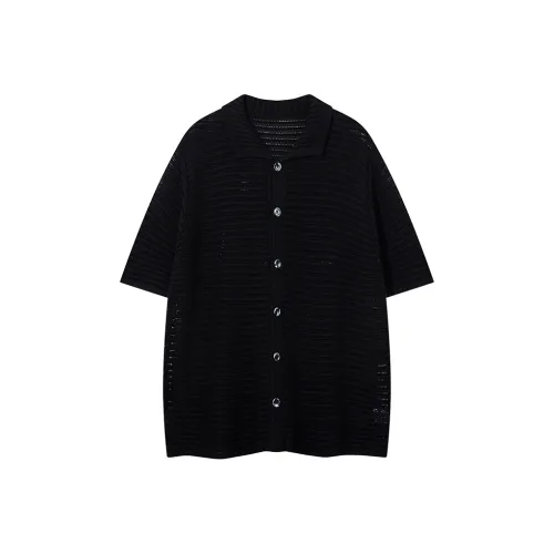 TREND ST Черная унисекс рубашка