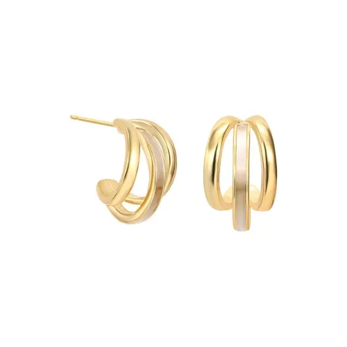 SHINE Shell Garden Collection Серебро S925 Серьги Женские