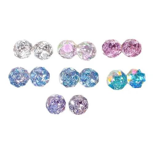 J KINGLAY Титановые стальные серьги-гвоздики унисекс