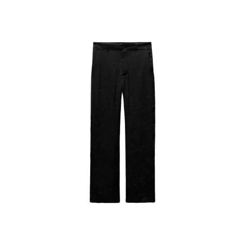 ZARA Черные Женские Повседневные Брюки