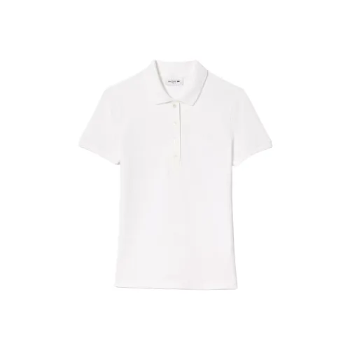 Поло LACOSTE Collaboration Женское Белое