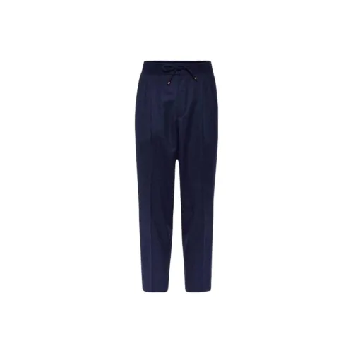 BRUNELLO CUCINELLI Sea Blue Мужские Повседневные Штаны