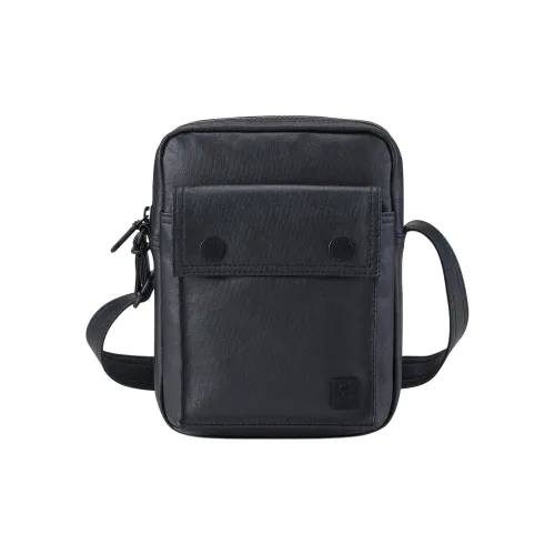 Porter ПУ (полиуретан) Сумка через плечо Унисекс Черный