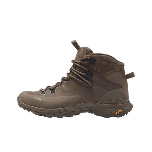 THE NORTH FACE Creston Hike Водонепроницаемый Высокий Топ Альпинистская Обувь Мужская Коричневый