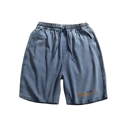 HYLHYL Синий Унисекс Джинсовые шорты