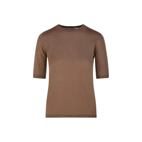 MaxMara Коричневые Женские Т-рубашки