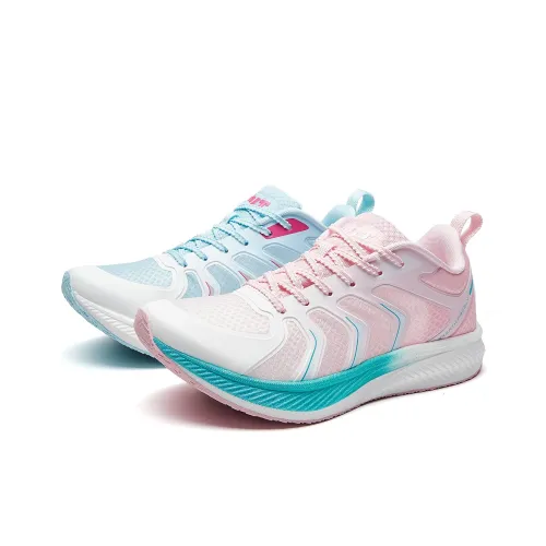 VOIT Беговые кроссовки Низкий топ Правая сторона Сине-розовый микс Унисекс