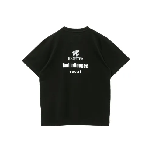 Sacai SEVENTEEN X JOOPITER Collaboration SS25 T-Shirt Унисекс