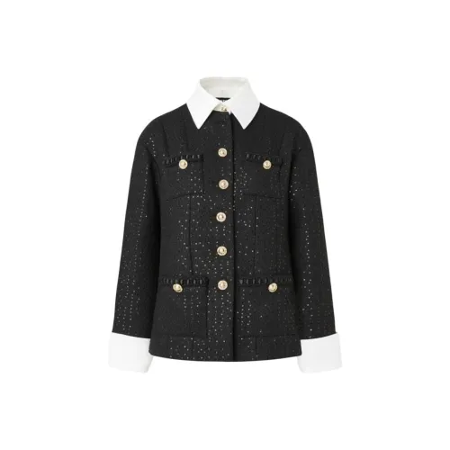 Куртки и пальто женские от KARL LAGERFELD