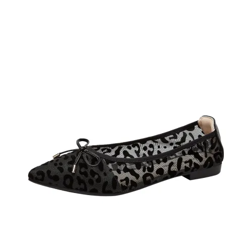 QUICHESHOES Женские повседневные туфли, черные, женские
