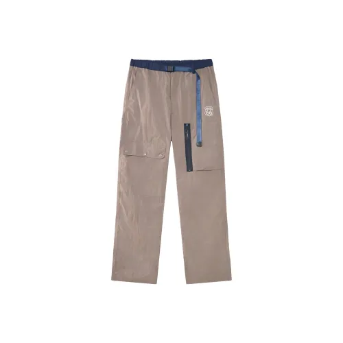 66/ROUTE 66 Хаки Унисекс Повседневные брюки