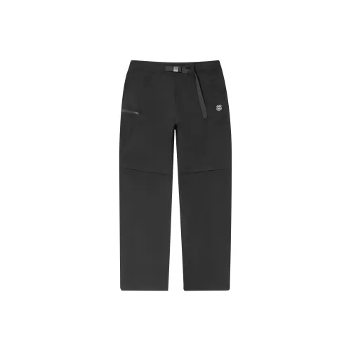 66/ROUTE 66 Черные унисекс повседневные брюки