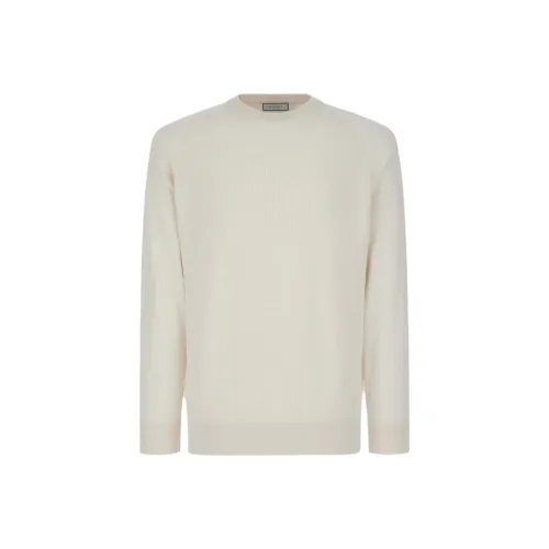 Canali Белый Мужской Свитшот