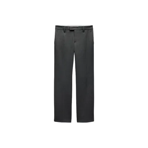 ZARA ZW Series Дымчато-серый Женские Повседневные Брюки