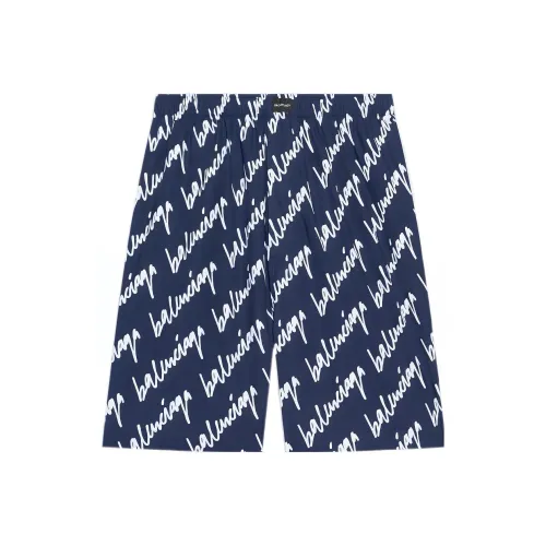 Balenciaga SS22 Повседневные шорты Мужские Синие
