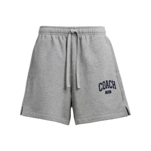 COACH Серые Женские Повседневные Шорты