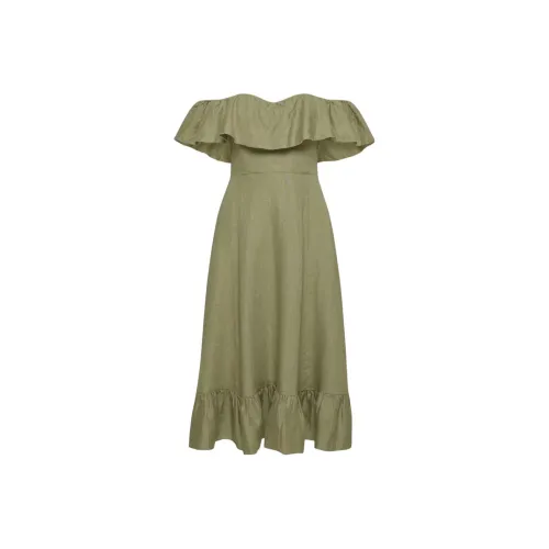 ARITZIA SS25 WILFRED Marmion Linen Dress Sleeveless Dress Women's