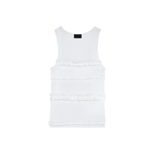 SIMONE ROCHA Белый Мужской Топы без рукавов