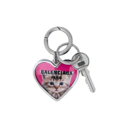 Balenciaga Металлические брелоки Мужской Серебряный