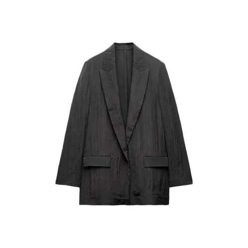 ZARA Дымчато-серый Женские офисные костюмы