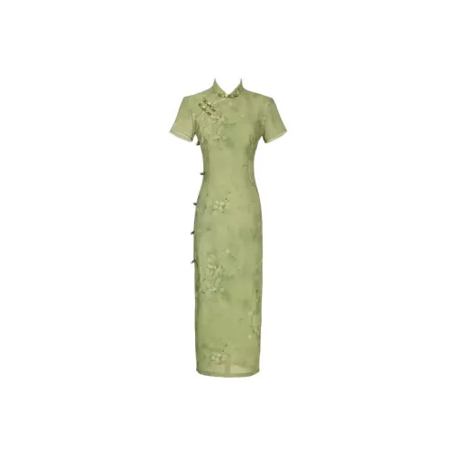 LAKESI Короткое платье с короткими рукавами женское