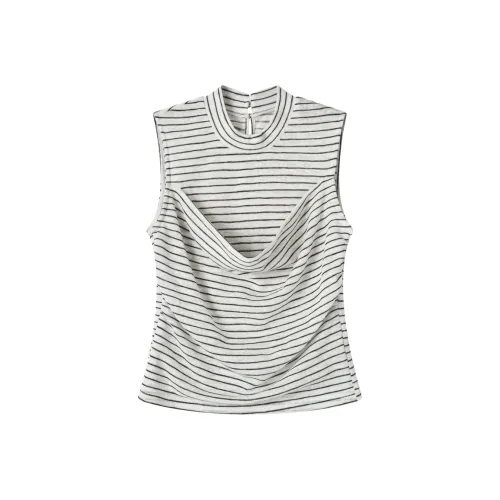 SHUXI Круглые Полосы Женские Футболки