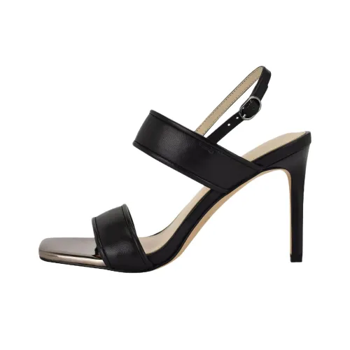 Calvin Klein Amour One Ремешок Сандалии 8,7 см Женские Черные