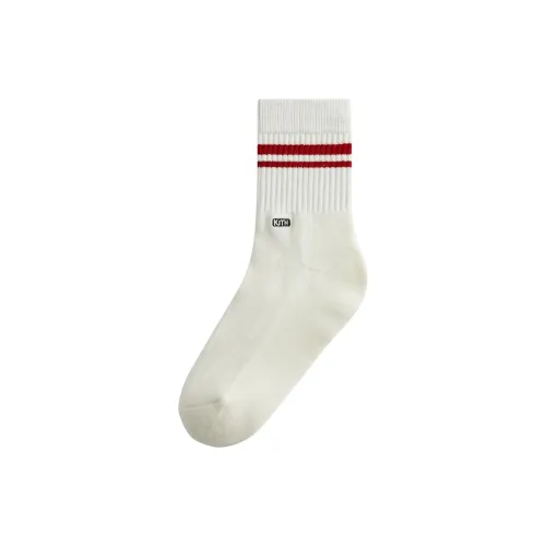 KITH Collaboration 1 Pack Cream White Men's MID Shin Stockings