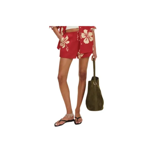 REFORMATION Zoey Linen Short Casual Shorts Women's