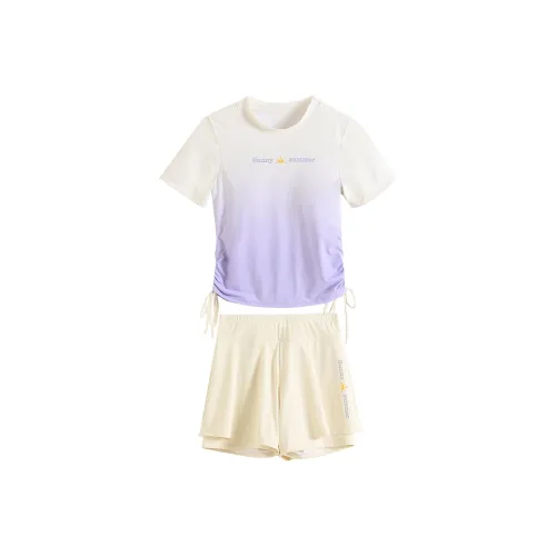 MILETONGBAO Фиолетовый Купальники для школьниц