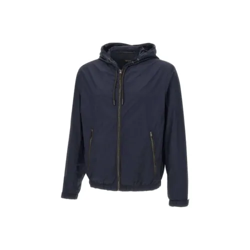 Hugo Boss SS25 Куртки и Пальто Мужской Темно-синий