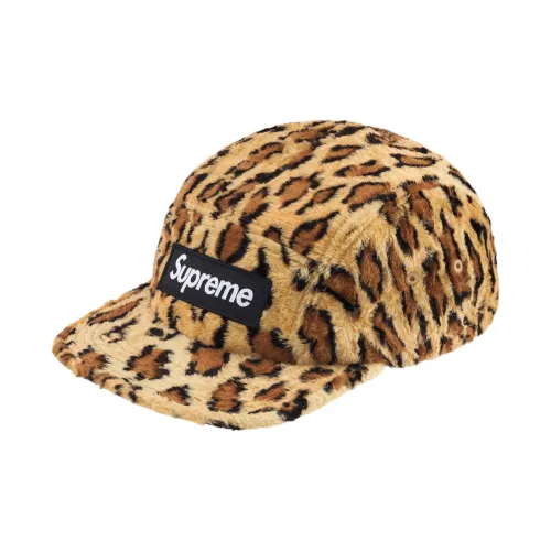 Supreme Район Бархат Кепки Унисекс Желтый