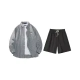 Чёрный + Чёрный Шорты