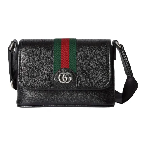 GUCCI Ophidia Кожа Сумка через плечо Сумка на плечо Мини Мужская Черная