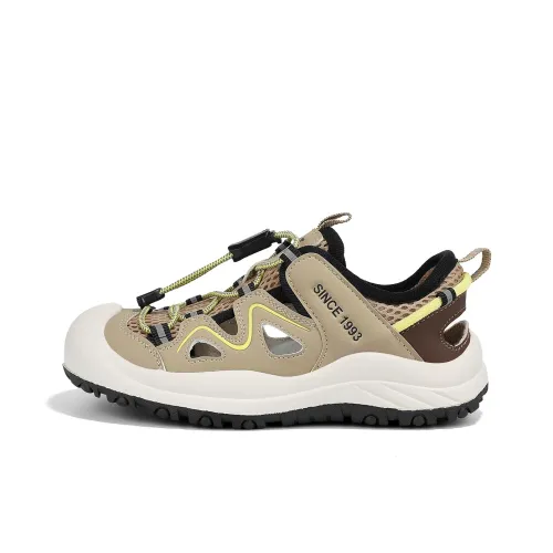 ST SAT KIDS Устойчивые к истиранию Дышащие Низкие Детские Сандалии Хаки для Малышей