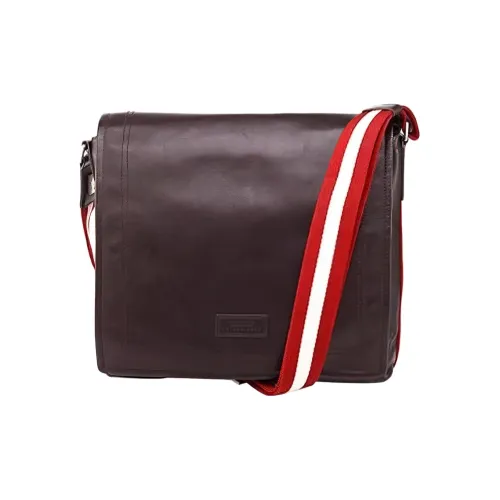 BALLY Нейлоновая сумка через плечо сумка на плечо мужская темно-коричневая