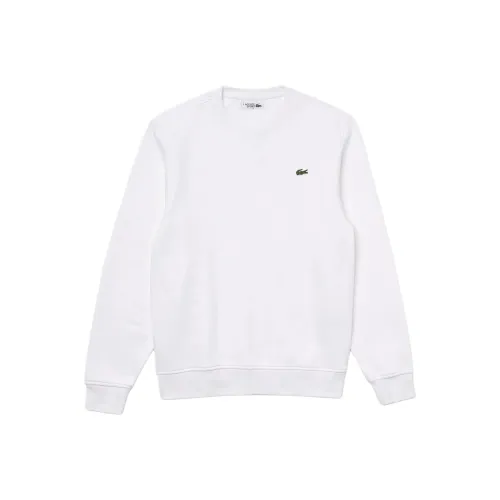 LACOSTE Белый Мужской Свитшот