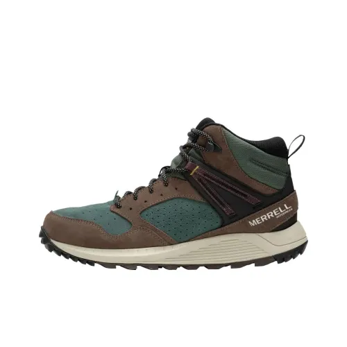 MERRELL Устойчивый к истиранию MID Топ Уличная обувь Женская Умбра