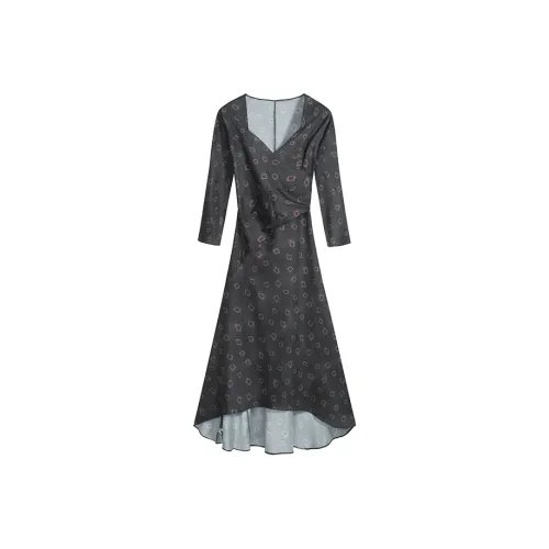 Local Gal Длинное платье с длинными рукавами женское