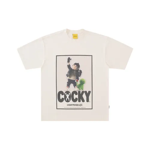 Candymade Haus Белая Унисекс Футболка