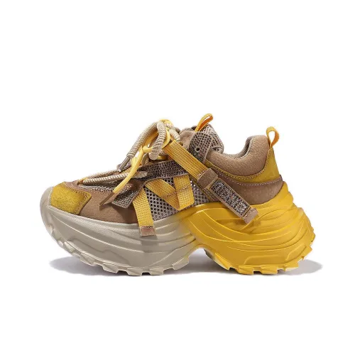 SELAIYA Низкий топ толстая подошва кроссовки женские