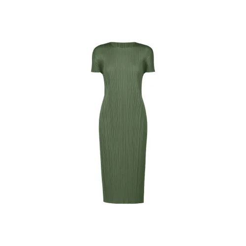 PLEATS PLEASE ISSEY MIYAKE Короткий рукав Платье Женское