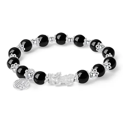 LuluCanaan Синтетическое Искусственное стекло кошачий глаз браслеты унисекс