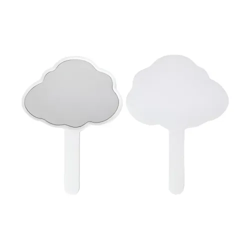 YUNNA Милый Инопланетянин Облако Ручной Зеркальце для Женщин Портативное Зеркальце для Макияжа Карманное Зеркальце MAKE UP Зеркальца Ручное Зеркальце