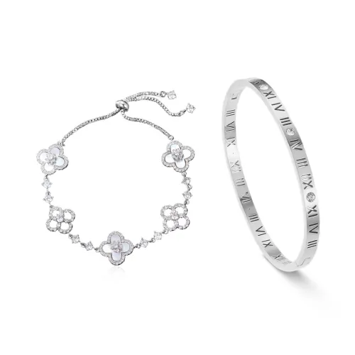 Inkopper Браслеты из титанового сплава стали женские