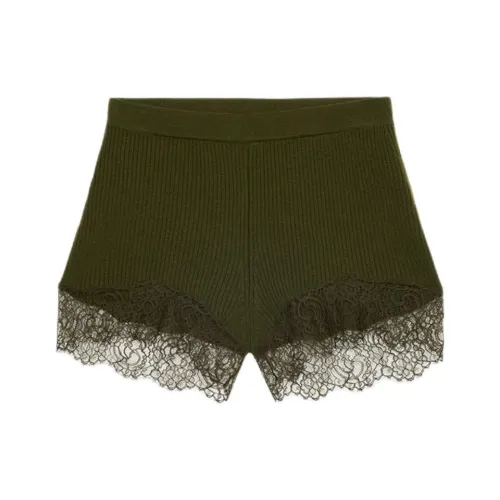 Blumarine Зеленые Женские Повседневные Шорты