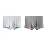 2 шт (Прозрачный лунно-серый синий + земляной угольный апельсин)