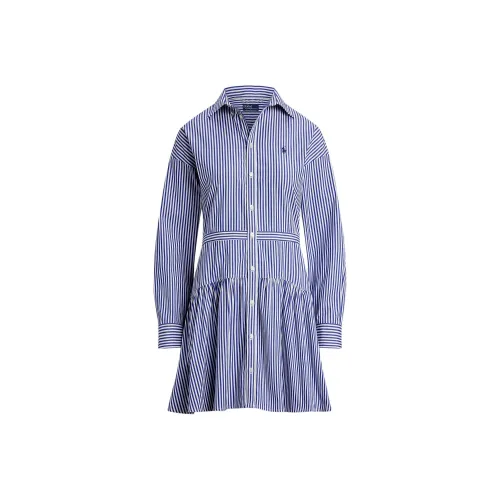 Polo Ralph Lauren Длинное платье с длинными рукавами женское