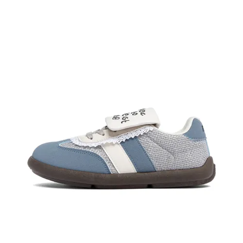 RENBEN Износостойкие и Легкие Низкие Кроссовки для Скейтбординга Женские Бежево-Синие